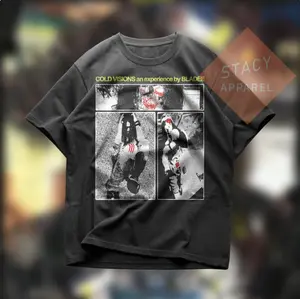 "Cold Visions Album T-shirt - Bladee Ecco2k Drain Gang Tee | Stylish & High-Quality Merchandise"