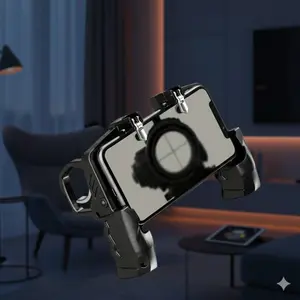 Level Up Your Mobile Gaming! High-Sensitivity Joystick & Triggers, Ergonomic Controller Game Pad for iOS & Android. Boost Aim & Reaction in Popular Games. Easy Setup, Precision Control.