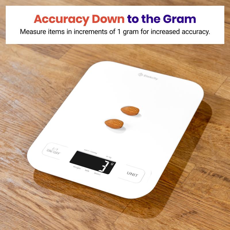 Etekcity Food Kitchen Scale, Digital Mechanical Weighing Scale, Grams and Ounces for Weight Management, Baking, Cooking Christmas Gift