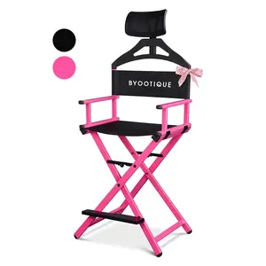Byootique UrStudio Aluminum Tall Highback Directors Chair with Headrest Options Byootique UrStudio Aluminum Tall Highback Directors Chair with Headrest Options
