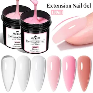 Mtssii 100ML Nail Extension Gel, Soak Off Gel, Builder Gel for Nail Extensions, Easy to Apply, Manicure & Protection, Salon Equipment, Nail Art Supplies, Nail Care