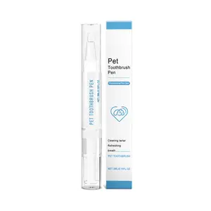 Pet Teeth Cleaning Brush - Easy-to-Use Brush for Dogs & Cats - Helps Prevent Plaque & Tartar Build-up - Safe & Effective Oral Care