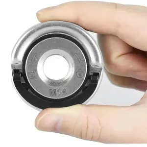 Angle Grinding Tool Flange Nut, 1 Count 5/8 Inch -11 Quick Clamping Nut, Angle Grinding Tool Flange Locking Nut, Power Tool Accessories for Replacement & Fixing Cutting Disc