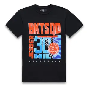 30 MIL BLACK TEE - BUCKETSQUAD Adult & Youth T-shirt