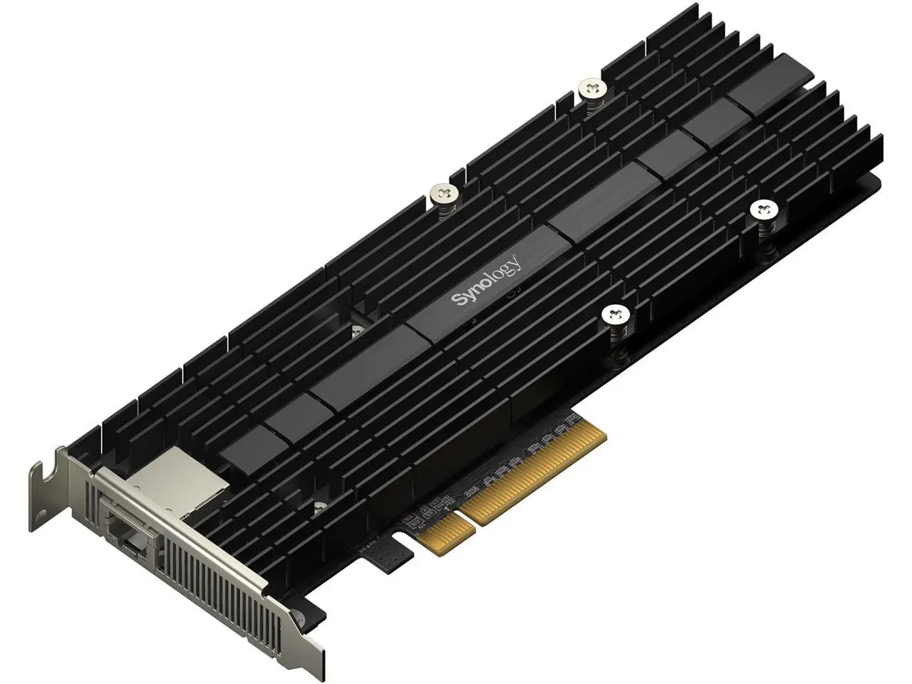 Synology M.2 Adapter & 10 Gigabit Ethernet Card - Dual M.2 Slots - 10Gb Ethernet Port