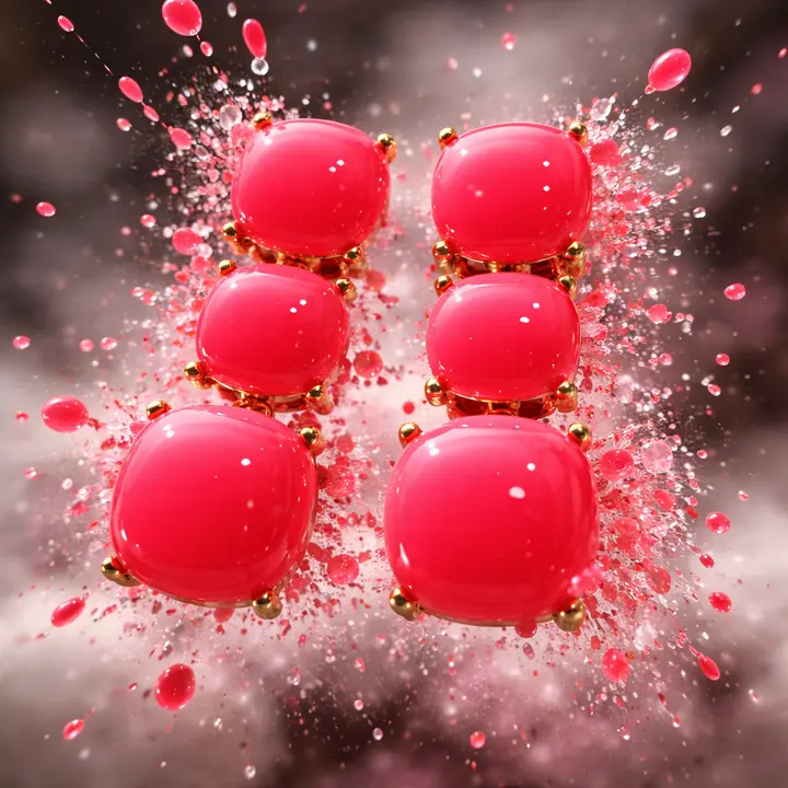 All This Jelly- Drop Earrings