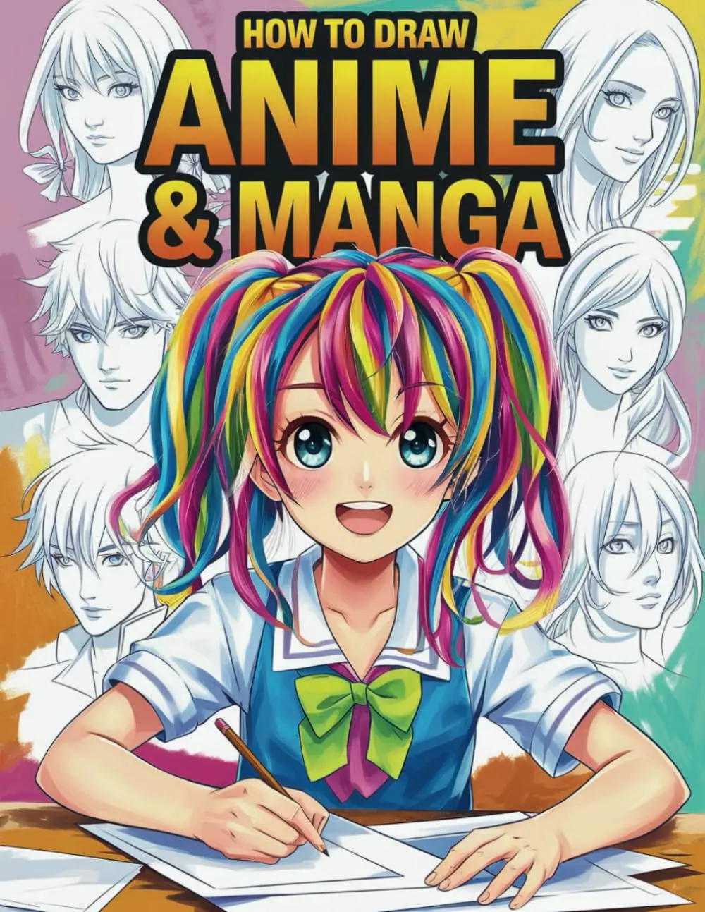 How to Draw Anime & Manga: Easy Techniques for Anime Fans: Step-by-Step Guidefor Beginners From Sketch to Finished Character
