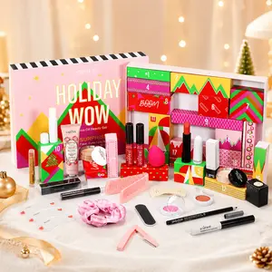 All-In-One Makeup Kit for Teens Girls, Full Starter Cosmetics Set with Makeup Tools, Perfect First Makeup Set Gift for Daughter, Beginner Friendly Makeup Gift Box