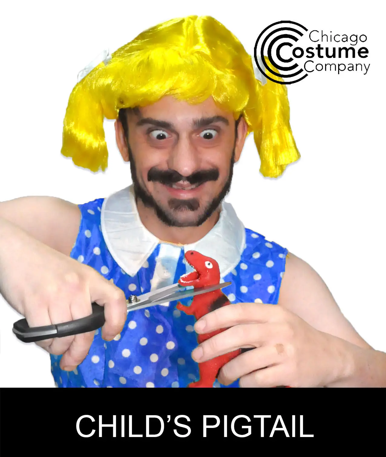 Child's Pigtail Wig