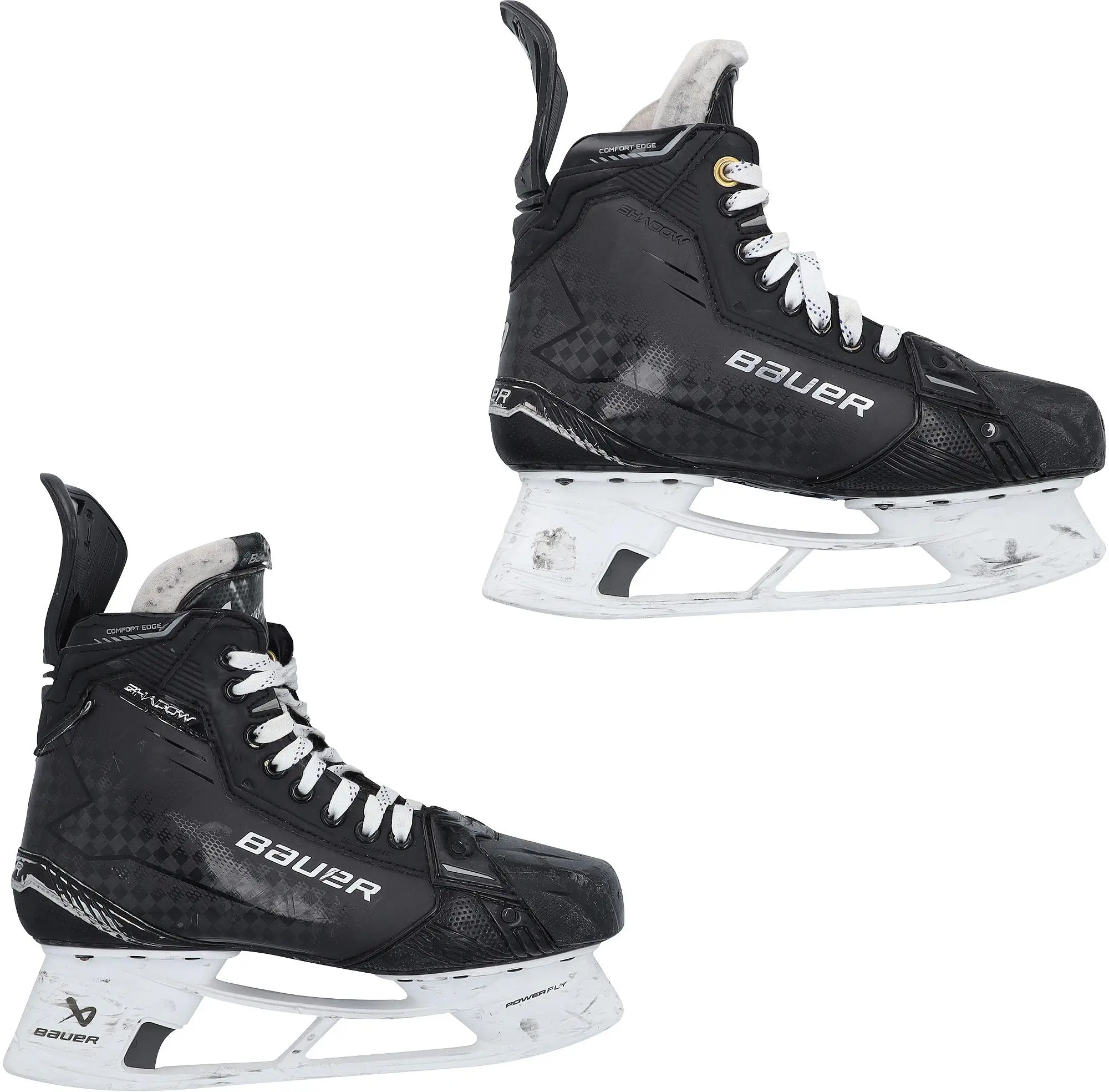 Dylan Guenther Utah Mammoth Game-Used Black Bauer Skates from the 2025-26 NHL Season - Fanatics Authentic Certified