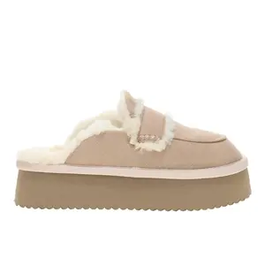 Corkys Womens Veg Out Slip On Casual Slippers Casual - Beige