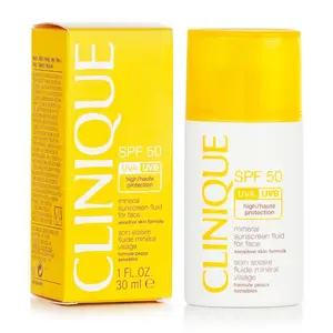Clinique Mineral Sunscreen Fluid For Face SPF 50 - Sensitive Skin Formula, 30ml/1oz