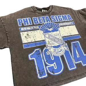 Phi Beta Sigma Acid Wash Box Tee