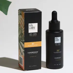 Lumibronze SPF 30 Mineral Bronzing Serum – Anti-Aging, Hydrating Tinted Sunscreen | SŌL LABS