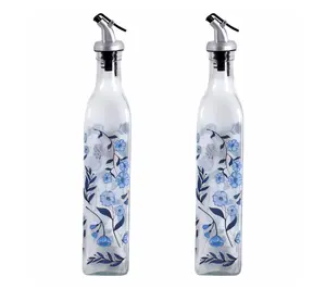 Temp-tations Set of 2 Glass Oil Dispenser Bottles