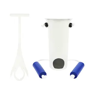 Molded Sock Aid Donner Kit - Sock Remover and Donner Kit - Foam Grip Handles - 31" Adjustable Cords