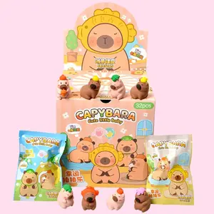 Capybara Eraser Blind Bag - Kawaii Little Baby Surprise Stationery