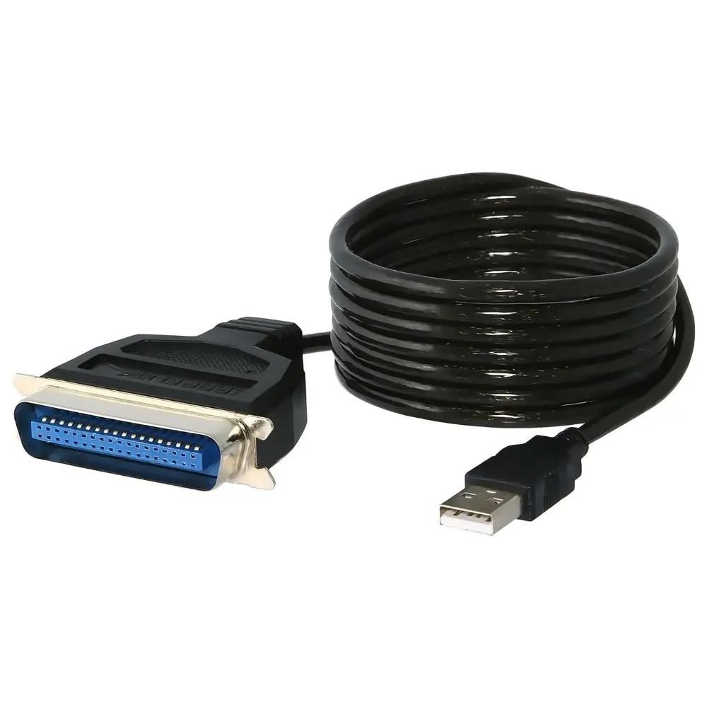 Sabrent USB to Parallel IEEE 1284 Printer Cable Adapter for Desktop and Laptop