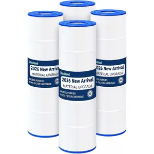 CV340 Pool Filter Cartridges Replacement for Jandy CL340, CV340, Replace Pleatco PJAN85, Jandy R0554500, Unicel C-7459, Filbur FC-6405, 4x85 sq. ft (4 Pack)