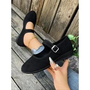 New Leopard Print Mary Jane Flats for Women, Comfortable Spring Summer Shoes, Fashion Casual Low Heel Pumps for All Day Wear