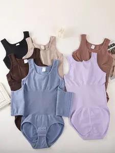 6pc Corsets Women's Hip Raise Back Shaping Clothes Corset Underwear Waist Girdling for All-Seasons