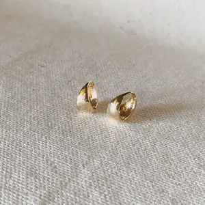 18k Gold Filled Tear Drop Earrings color