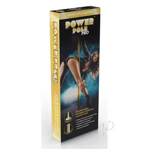 Power Pole Pro Professional Portable Exercise and Dance Spinning Pole Extends Up