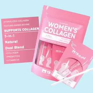 【TiFaLeNi】 Collagen Peptides Powder for Hair, Skin, Nails &Joint Support for Women -Hydrolyzed Grass-Fed + Non-GMO Protein -Unflavored
