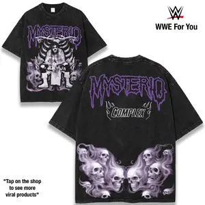 DIRTY DOM DOMINIK MYSTERIO V2 WASHED TEE, Wrestling Tee, Wrestling Graphic Tee, Wrestler Shirt, Sports Shirt, Vintage Wresting Shirt, Wrestling Gift tshirts Menswear Top