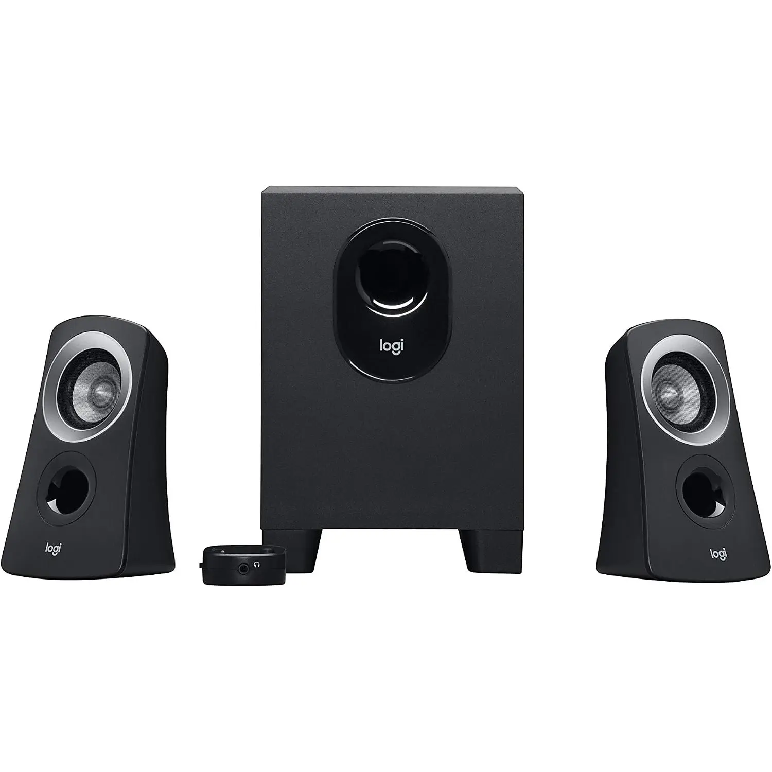 Logitech Z313 2.1 Multimedia Speaker System with Subwoofer, Black