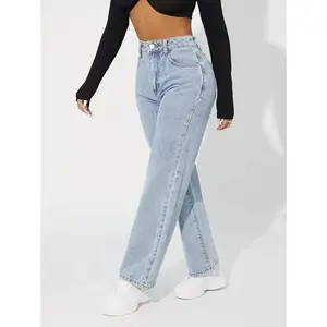 PETITEHighWaistStraightLegJeans