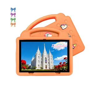 10.1 Inch Tablet PC Student Tablets for Education & Learning, Dual Camera Parental Control, Shockproof Case, Android Os, Blue Colors