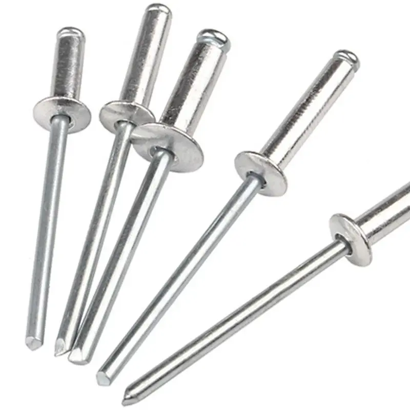 100pcs High Strength Anti-Rust Rivets, Quick Fix for Home Repair, Window Installation, Car Bodywork, Shelf Fixing, DIY Crafts, Durable Fastening, Indoor, Outdoor