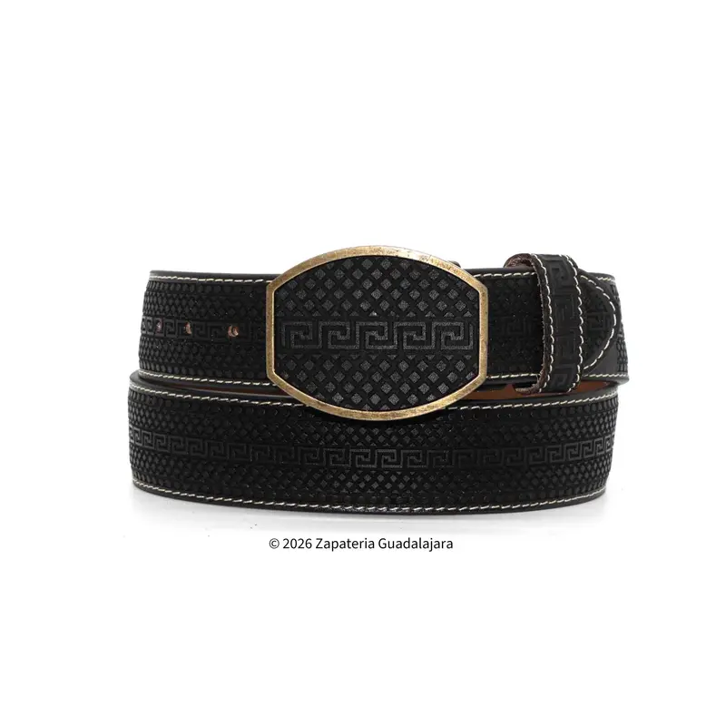 mens black leather belt - TikTok Shop