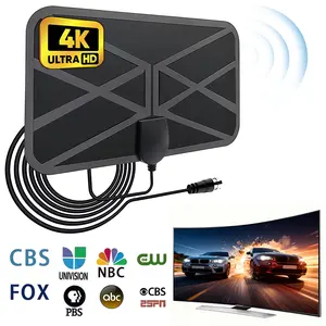 2026 TV Antenna for Smart TV,Long Range TV Antenna Indoor,TV Antennas For Local Channel,Supports 4K 1080p,Easy Install, Indoor HDTV Antenna