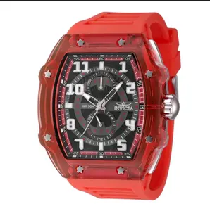 48448- INVICTA RACING CYCLONE MENS WATCH - 48.5MM, RED (48448)