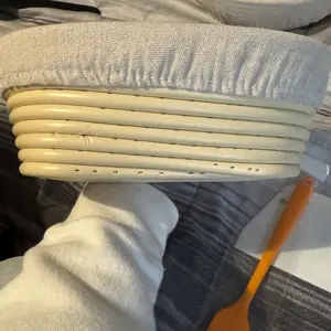 Product Review of Banneton Bread Proofing Basket Set,10 Inch Round & 9 Oval Sourdough Bread Baking Supplies With Linen Liner - Sourdough Starter Kit Silicone Pot from J**a ** T** F**s ** M**4