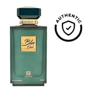 Ahmad Al Maghribi Blu Oud Extrait De Parfum 3.4oz 100ML | Authenticity Guaranteed Made in UAE