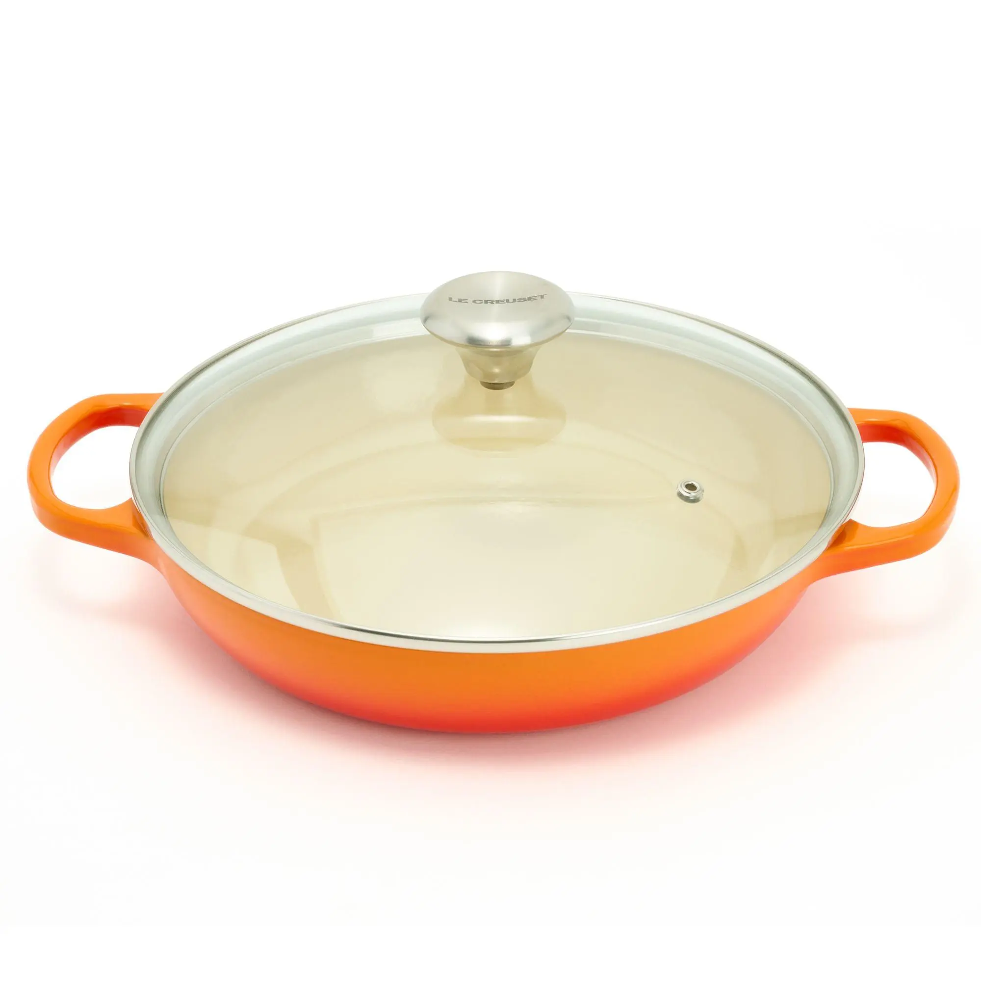 Le Creuset 2.25-qt Signature Cast Iron Braiser w/ Glass Lid Le Creuset 2.25-qt Signature Cast Iron Braiser w/ Glass Lid