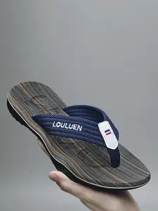 Men's Flip-Flops, Summer New Korean Style, Casual Breathable Lightweight Comfortable Non-Slip Beach Shoes, Durable Sole, All-Season Minimalist Design, Sandal