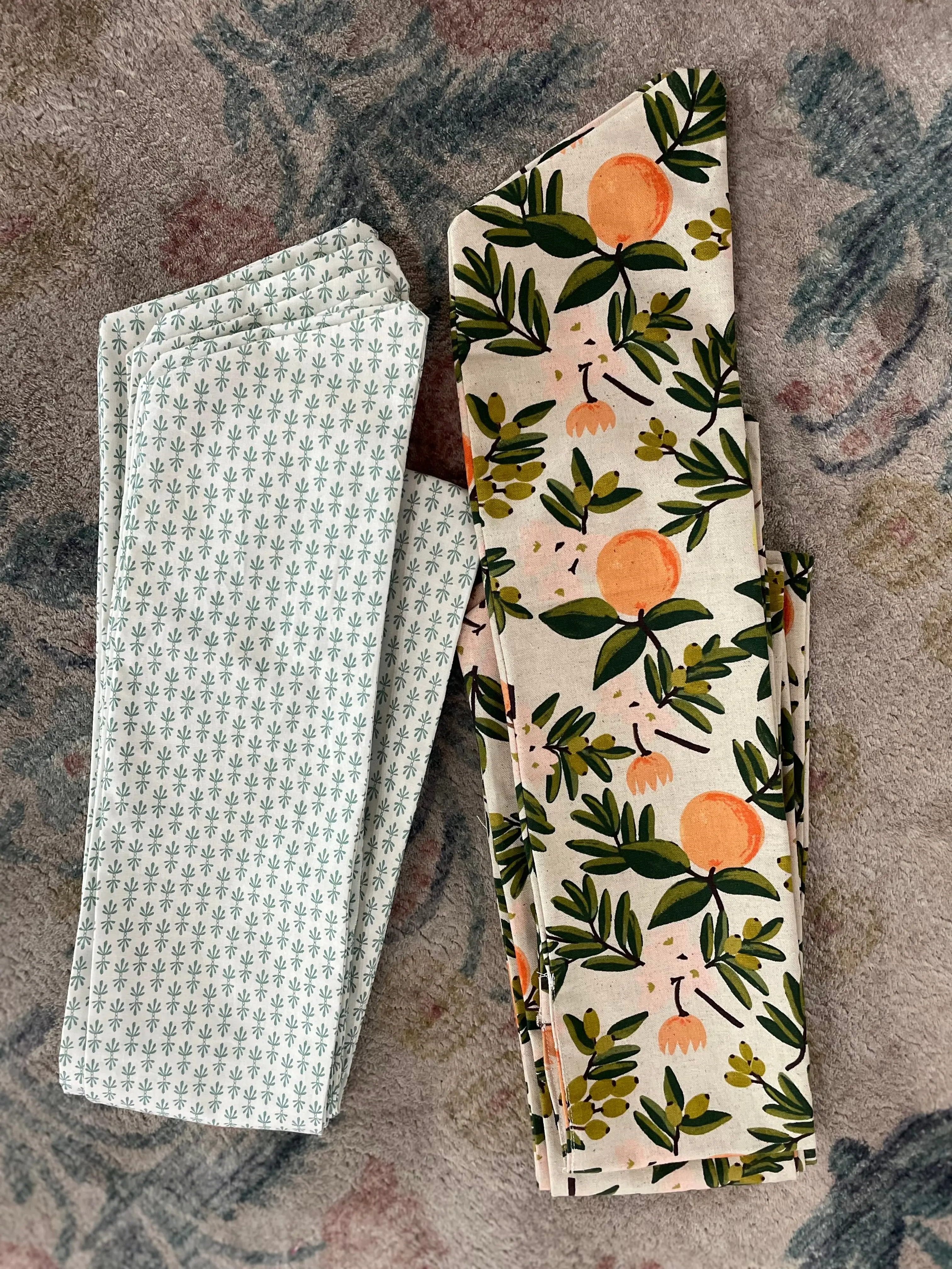 Fabric Wreath Sashes