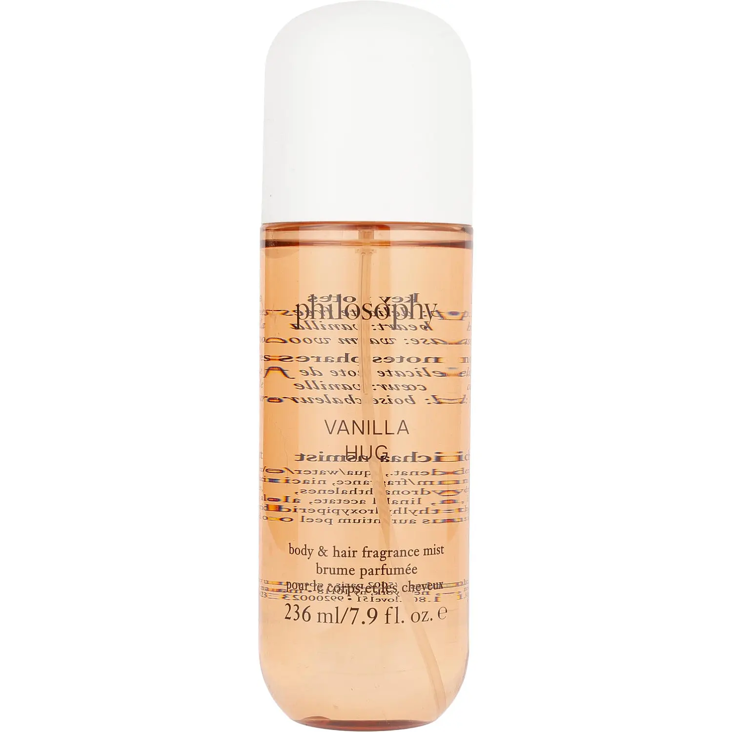 Philosophy Vanilla Hug By Philosophy Body & Hair Fragrance Mist 7.9 Oz For Women Philosophy Vanilla Hug By Philosophy Body & Hair Fragrance Mist 7.9 Oz For Women