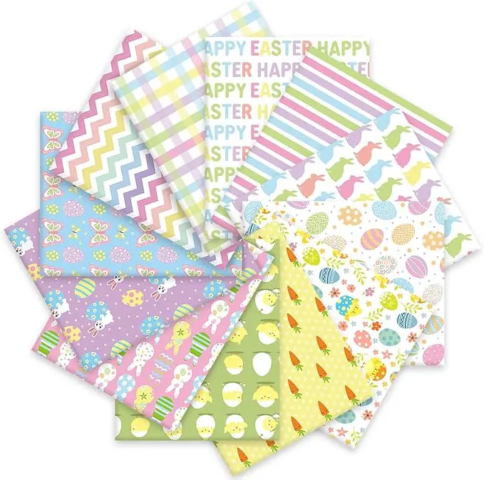 42Pcs 5 Inch Charm Packs for Quilting, Layer Cake Fabric for Quilting | Cotton Pre-Cuts, Cotton Fabric Squares, 5 x 5 Inch, for Quiltings, Sewing, and Crafts