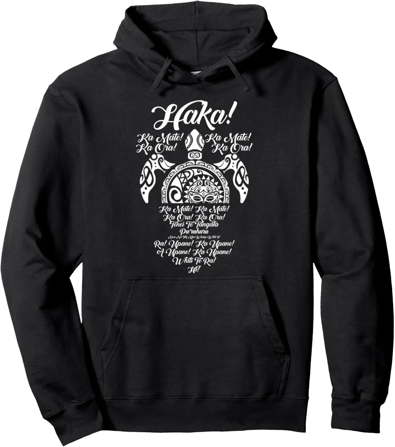 New Zealand Maori Haka Rugby Ka Mate Pullover Hoodie - Hufsakha Shop 66B0BR9G7HGL