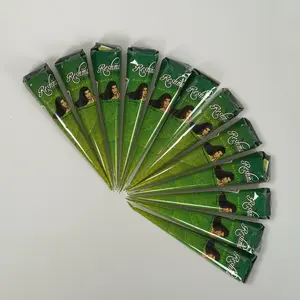 Reshma Beauty Henna Cones - 12 pack- Semi- Permanent Hair Color- Haircare