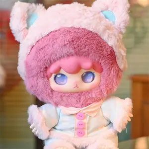 Baby Three Kimipapa Pajama Series 400% Plush Blind Box - Cute Doll Ornaments