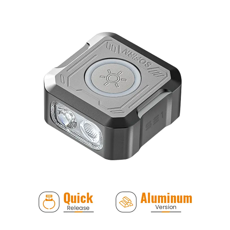 SOFIRN SE1 Quick-Release Design & RGB Signal Ring Wearable EDC Light