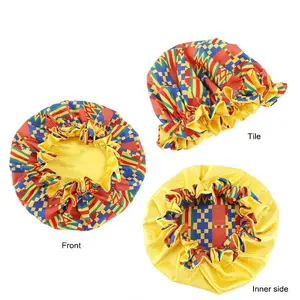 Gye Nyame - African Print Bonnet