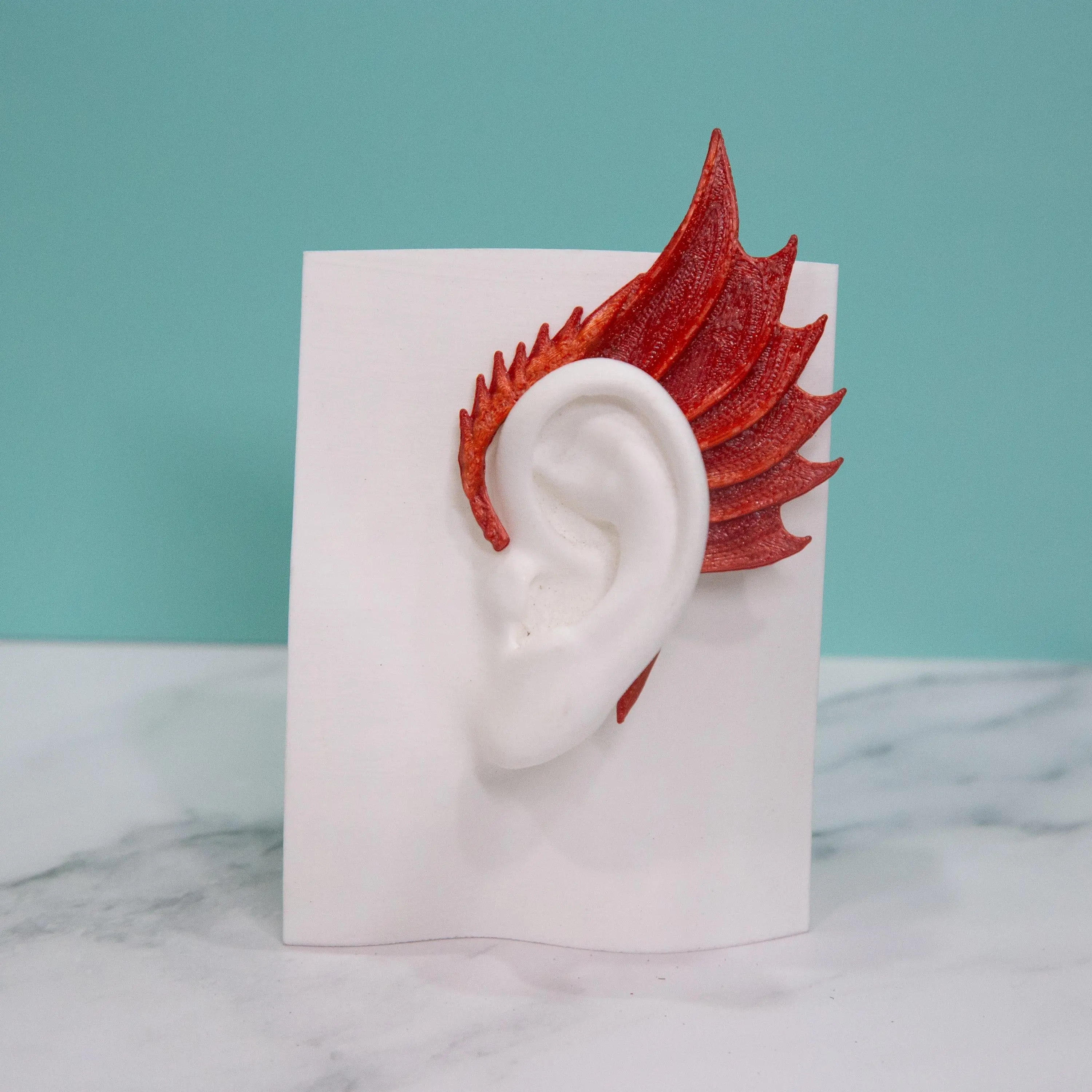 Dragon Ear Cuffs (Set of 2): Lightweight Cosplay Jewelry, Kid-Friendly