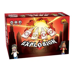 Word Explosion: Strategic Letter-Based Family-Friendly Card Game | Easy Game for Adults, Teens & Kids for Travel and Game Night| 2-8 Players, Ages 10+